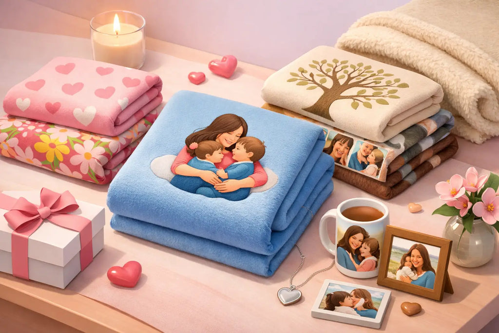 How to Choose a Personalized Blanket for Mom