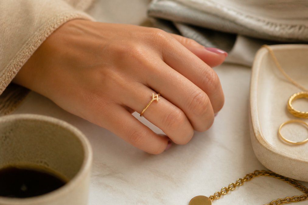 How to Style Personalized Initial Rings for Women