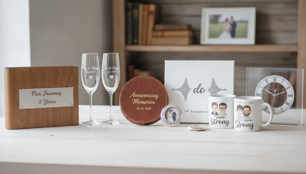 Personalized Keepsakes for Wedding Anniversaries: 7 Ideas