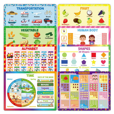 Educational Placemat Set