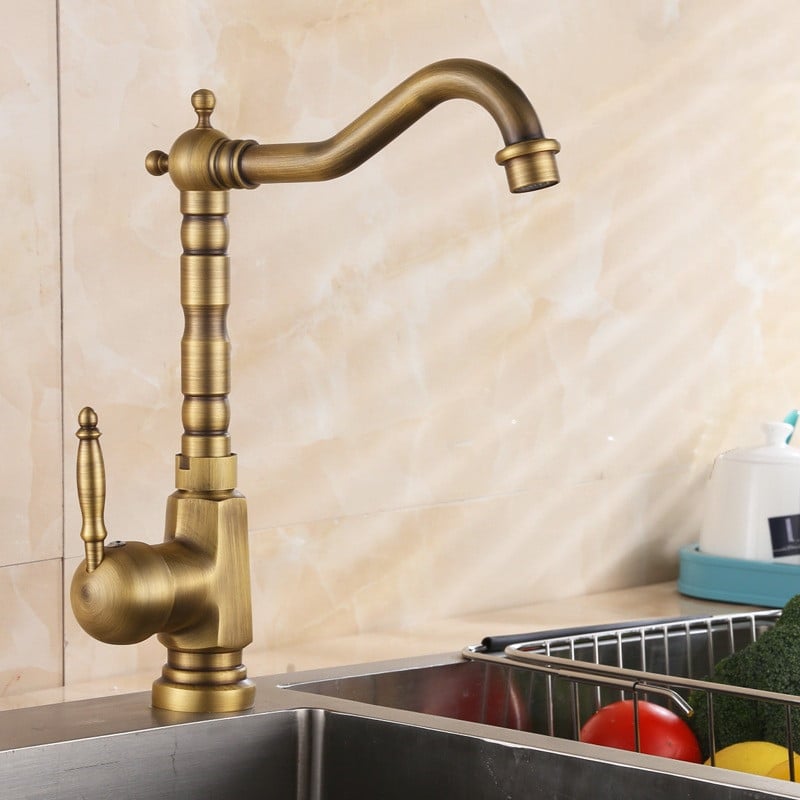 Copper Vegetable Sink