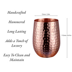 Hammered Copper Mug