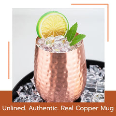 Hammered Copper Mug